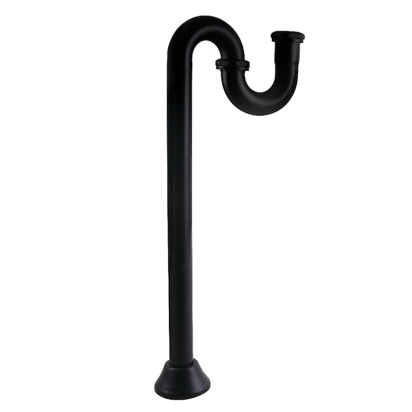 Kingston Brass 114Inch Brass STrap, 18 Gauge, Matte Black ST14190 - main